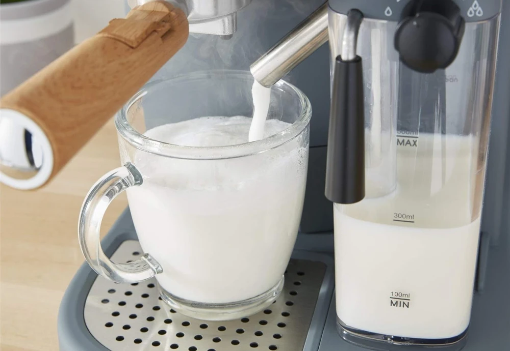 espresso machine with steam wand for home